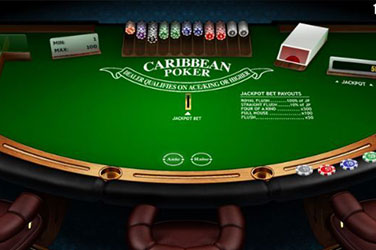 Caribbean beach poker