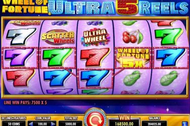 Wheel Of Fortune Ultra 5 Reels Slot